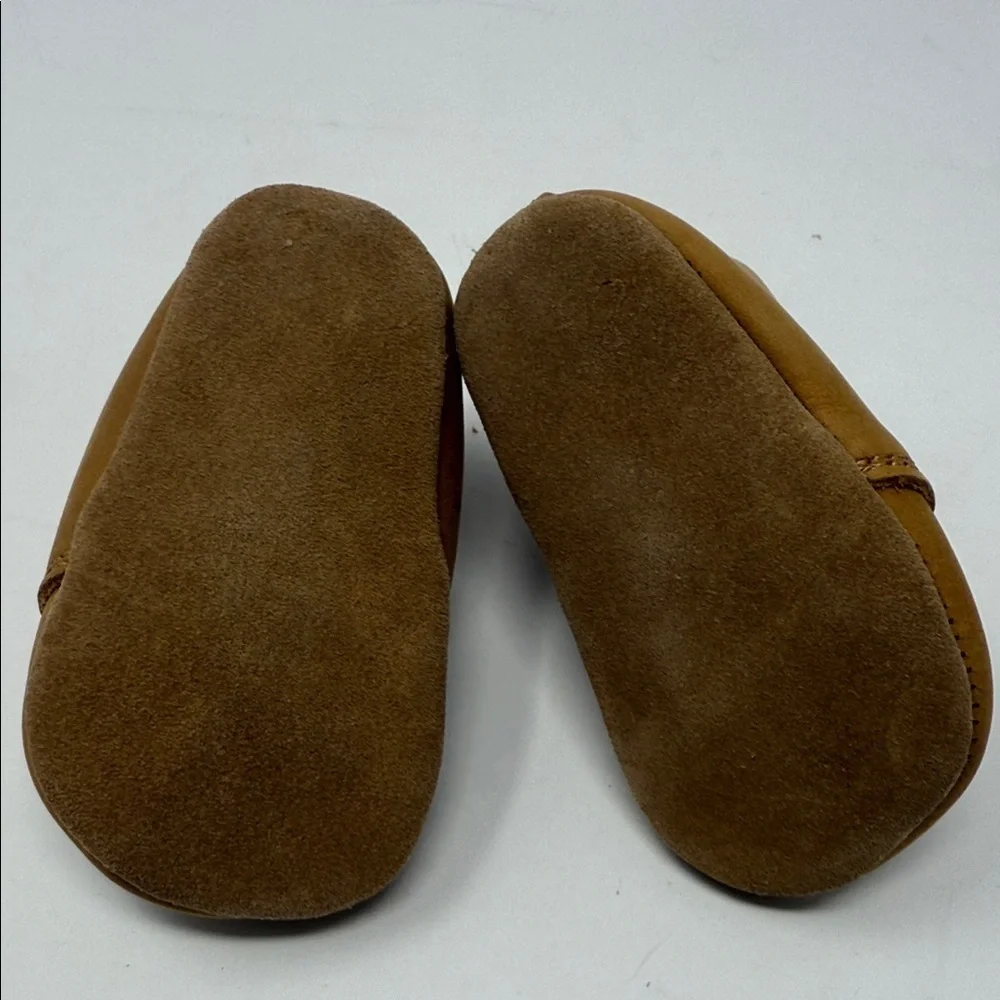 Piper Finn Tan Leather Kids /Baby Shoes Size 2 Genuine Leather